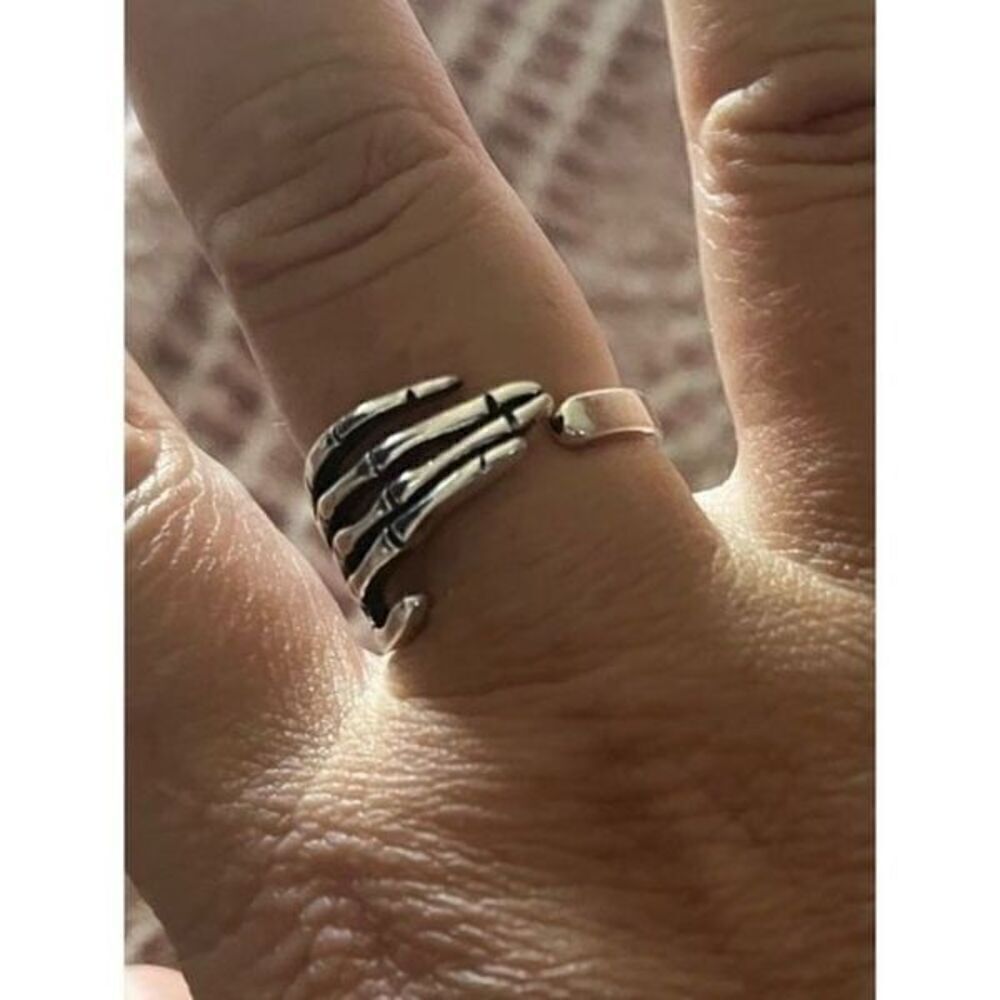 The Skeleton Ring in 925 - Picture 8 of 8